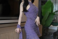 小阿娇Gill《紫色比基尼》原版写真 [100P-775MB]-秀人美女