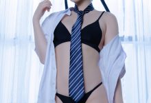 屿鱼 –  蔚蓝档案 妃咲JK[61P-798.2M]-秀人美女