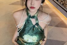 微密圈-辰妈呀[国风红加绿[13P+4V-102MB]-秀人美女