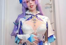 九曲Jean-限定-鸣潮·坎特蕾拉[10P+4V-1.16G]-秀人美女