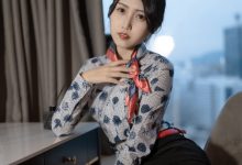 不呆猫 –  东航空姐制服[66P+1V-1.6G]-秀人美女
