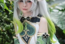 上杉绘黎落-原神-纳西妲[46P-748MB]-秀人美女