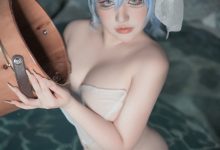 夏鸽鸽不想起床&上杉绘黎落&滢妹-温泉假日[46P+1V-874MB]-秀人美女