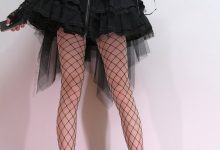 芝士好椰 NO.098 –  夏蔷薇网袜搭配 [7P-129MB]-秀人美女