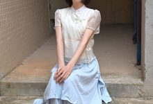 凝思摄影 No.020 小睿-长裙、短白袜、平底鞋 [130P1V-4.20GB]-秀人美女