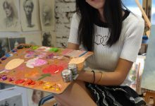 青柠映画 No.017 – 芥末 画室短裙 [136P2V-4.86GB]-秀人美女