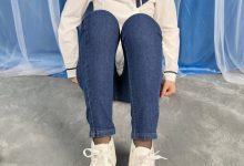 三禾摄影 No.024 牛仔裤里丝 帆布鞋 高跟 [201P-2.03GB]-秀人美女