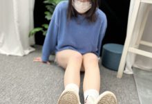 三禾摄影 No.033 休闲短裤 棉袜 小白鞋 [183P2V-4.13GB]-秀人美女