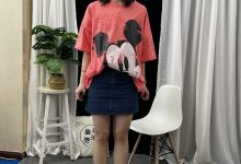 三禾摄影 No.035 牛仔裙 棉袜 小白鞋 [185P2V-4.19GB]-秀人美女