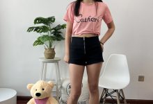 三禾摄影 No.037 休闲短裤 棉袜 帆布鞋 [171P2V-0.99GB]-秀人美女