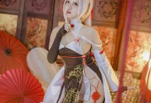 二佐Nisa – 碧蓝航线-绫波新春旗袍 [27P-208M]-秀人美女