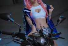 二佐Nisa –  玉藻前赛车服 [30P-202.4M]-秀人美女