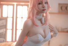 二佐Nisa –  FGO 玉藻前兔女郎 [13P-81.3M]-秀人美女