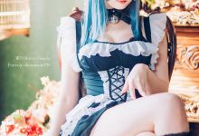 霜月shimo –  Original Cat Witch [14P-272.7M]-秀人美女