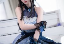 小木曾AYA-偶像大师-涩谷凛礼服 [13P-65MB]-秀人美女