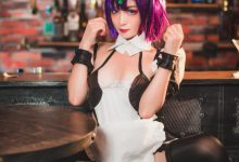 九九八吖 –  FGO 酒吞童子女仆[70P-495M]-秀人美女