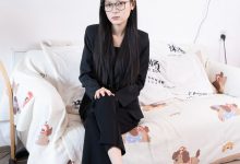 BoBoSocks袜啵啵 No.617 焦糖-高跟鞋、短肉丝、白船袜、裸足、ol制服 [220P1V-7.51GB]-秀人美女