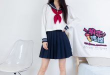 物恋传媒 No.2535 茯苓-帆布鞋、纯白棉袜、裸足 [160P1V-3.96GB]-秀人美女