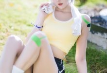 瓜希酱-灵笼-白月魁运动服[15P-49MB]-秀人美女