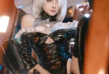 屿鱼 –  尼尔：机械纪元 2B 万圣女巫同人[70P-596.4M]-秀人美女