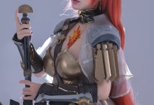 Umeko J –  Augusta Wuthering Waves[104P+13V-1.59G]-秀人美女