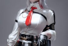 半半子 –  鸣潮 赞妮 [57P-202MB]-秀人美女