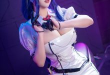 菌烨tako –  原神 雷电将军赛车[12P-203.5M]-秀人美女