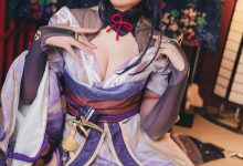 小空sora –  原神 雷电将军[17P-65M]-秀人美女