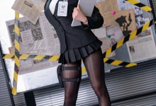 咬一口兔娘(Yiko湿润兔) –碧蓝档案 调月莉音 [94P+2V-2.76GB]-秀人美女