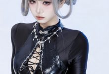 柒柒要乖哦 –黑靡烟旗袍[108P+2V-1.88G]-秀人美女