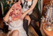 皮皮奶可可爱了啦&喵零 –   双人女仆 [24P-331MB]-秀人美女