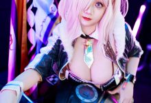 阿雪雪 –  FGO 玛修赛车服[90P+1V-1.82G]-秀人美女