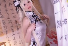 星黛鹿鹿i(千反田鹿子) –  缘之空 穹妹 旗袍 [62P-594MB]-秀人美女