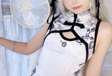 Quan冉有点饿 –  缘之空 穹妹旗袍自拍[27P-100.9M]-秀人美女