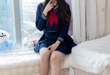 物恋传媒 No.2655 豆蔻-jk制服、板鞋、白棉袜、裸足 [157P1V-4.18GB]-秀人美女
