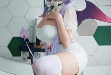 阿雪雪 – NO.034 原神 刻晴魅魔护士[100P+7V-1.94G]-秀人美女