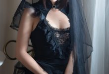 疯猫ss –  黑色婚纱 [40P-429MB]-秀人美女