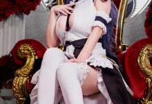 阿雪雪 –  碧蓝航线 奥古斯特女仆[92P+6V-4.94G]-秀人美女