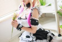阿雪雪 – NO.051 白色女仆[89P+6V-4.92G]-秀人美女