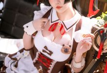 星之迟迟 – 2026年4月计划 鸣潮 千咲·联动咖啡女仆[42P-382.8M]-秀人美女