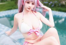 阿雪雪 –  普利茅斯 泳装 [100P+2V-3.21GB]-秀人美女