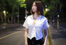 上杉绘梨落 NO.002 被人跟踪 [101P-655M]-秀人美女