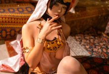 上杉绘梨落 NO.006 碧蓝航线 武藏 同人舞娘[18P-448MB]-秀人美女
