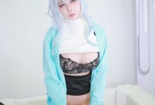 上杉绘梨落 NO.013 深冬雪乃 [54P-959MB]-秀人美女
