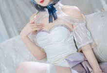 封疆疆v –  碧蓝航线 柴郡誓约礼服 [18P-181.9M]-秀人美女