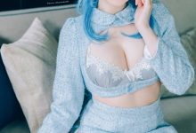 霜月shimo –  Ganyu lingerie[15P-102.2M]-秀人美女