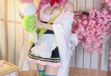 香草奶喵(筱田甜) – 蜜璃女仆 [62P-541MB]-秀人美女