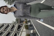 橙子摄影 NO.018 - 暖枫细语（上）[2V／7.42GB]-秀人美女