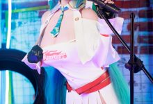 阿雪雪 – NO.081 初音未来赛车服[89P+2V-3.15G]-秀人美女