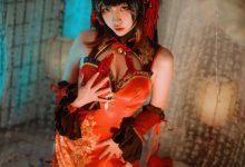二佐Nisa – 时崎狂三 新春旗袍[15P-168.1M]-秀人美女